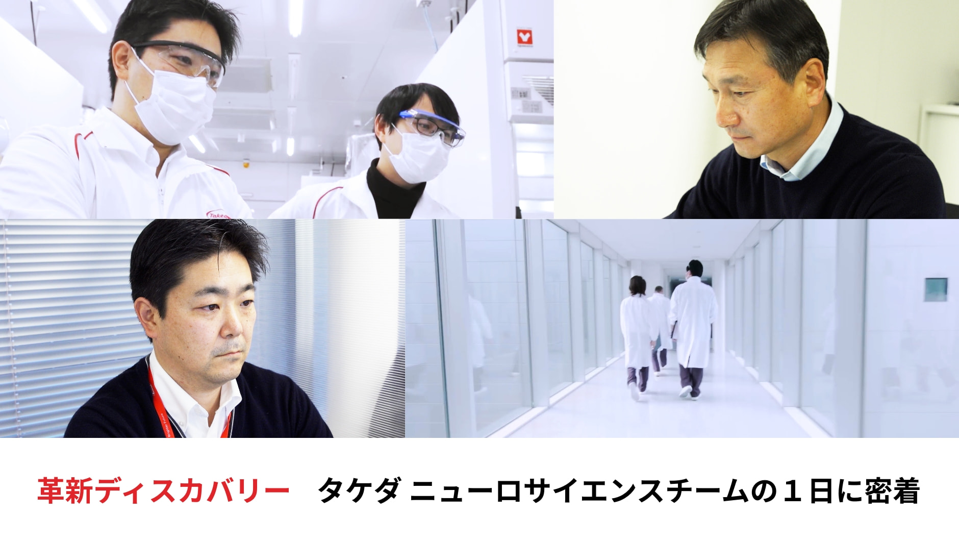 革新ディスカバリー タケダ ニューロサイエンスチームの１日に密着