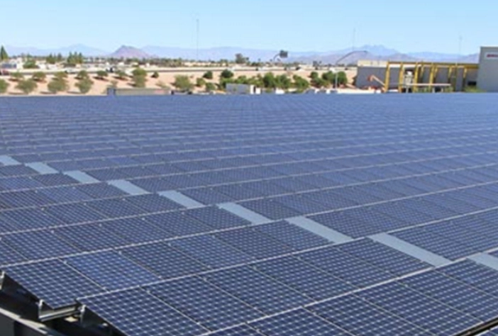ロサンゼルス工場の太陽光発電